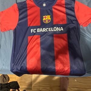 FC Barcelona Men's Jersey - Red and Blue
